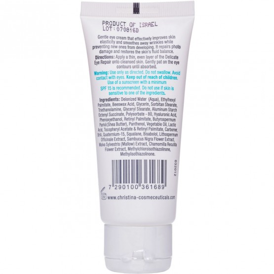 Делікатний крем для зони навколо очей для всіх типів шкіри Christina Delicate Eye Repair, 60 мл 2