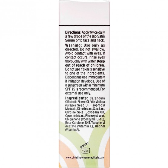 Сыворотка Био Сатин для нормальной и сухой кожи Christina Bio Satin Serum, 30 мл 3