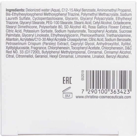 Захисний денний крем із SPF 30 Christina Muse Protective Day Cream SPF 30, 50 мл 3