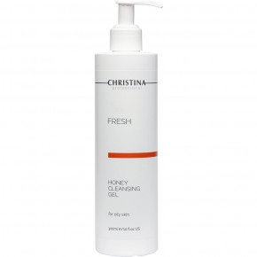 Медовий гель для жирної шкіри, що очищає Christina Fresh Honey Cleansing Gel, 300 мл