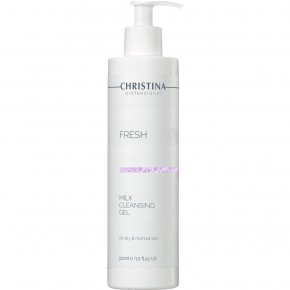Молочний гель для сухої та нормальної шкіри Christina Fresh Milk Cleansing Gel, 300 мл