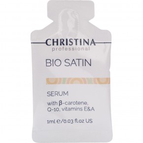 Сироватка Біо Сатин для нормальної та сухої шкіри Christina Bio Satin Serum sachets kit, 30 саше*1 мл